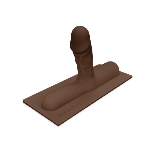 Cowgirl Bronco Silicone Attachment Chocolate