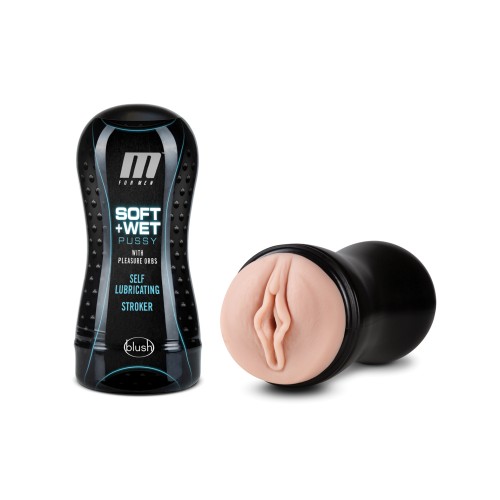 Blush M for Men Self Lubricating Stroker Vanilla