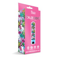 Buzzed 3.5 Inch Rechargeable Bullet Stoner Chick Blue