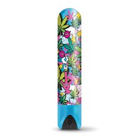 Buzzed 3.5 Inch Rechargeable Bullet Stoner Chick Blue