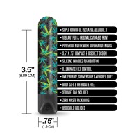 Buzzed 3.5 Inch Rechargeable Bullet Canna Queen Black