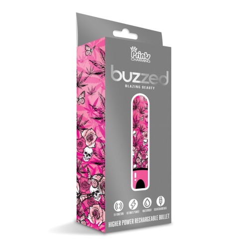 Bala Recargable Buzzed 3.5 - Belleza Ardiente Rosa