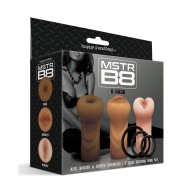 MSTR B8 Realistic Stroker Set Assorted Pack