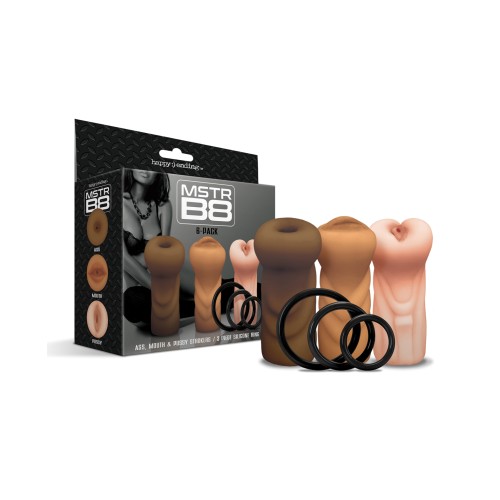 MSTR B8 Realistic Stroker Set Assorted Pack