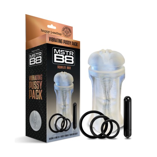 Kit de Pussys Vibrantes MSTR B8 Transparente