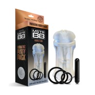 Kit de Pussys Vibrantes MSTR B8 Transparente