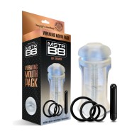 MSTR B8 Lip Service Vibrating Mouth Pack - Kit of 5 Clear