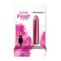 Bala Recargable Bullet Point Rosa