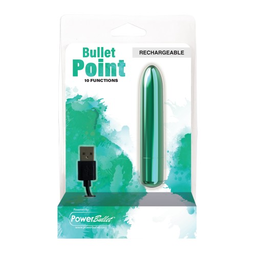 Vibrador Bullet Point Recargable