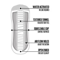 Ivory Water Activated Shower Stroker for Men