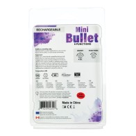 Mini Bullet Rechargeable - 9 Vibrating Functions