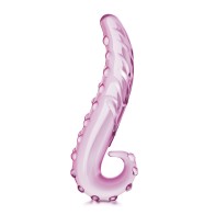 Dildo de Vidrio Lick-it de 6 Pulgadas Rosa