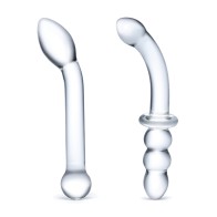 Glas G-Spot Glass Dildo Set Clear