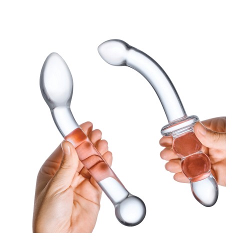 Glas G-Spot Glass Dildo Set Clear