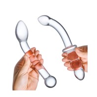 Glas G-Spot Glass Dildo Set Clear