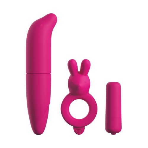 Classix Couples Vibrating Starter Kit Pink