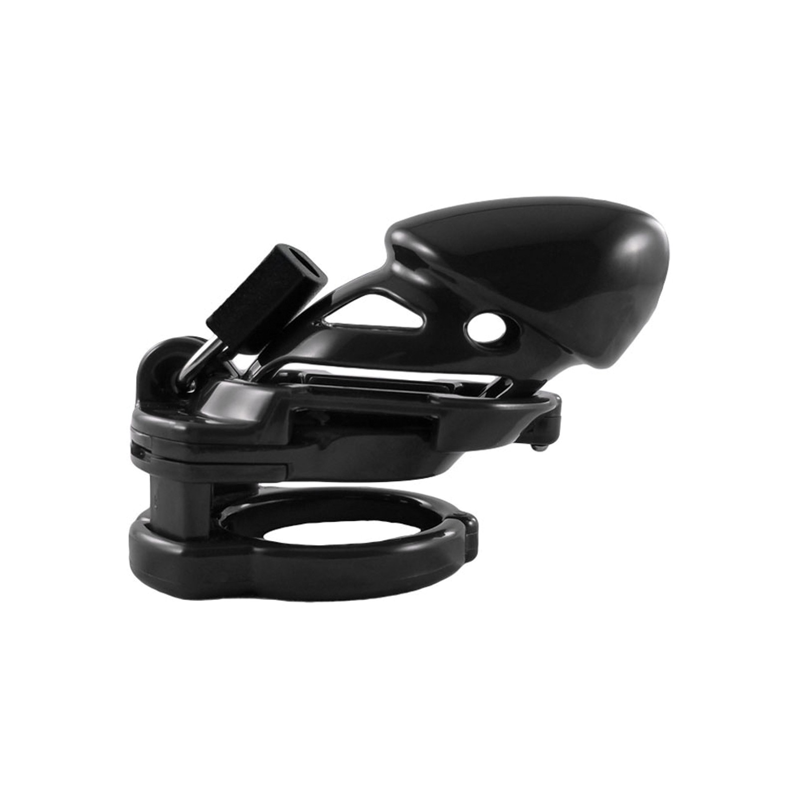 Locked In Lust The Vice Standard Black Chastity Device