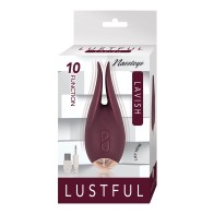 Lustful Lavish Eggplant - 10 Function Dual Motor Stimulator