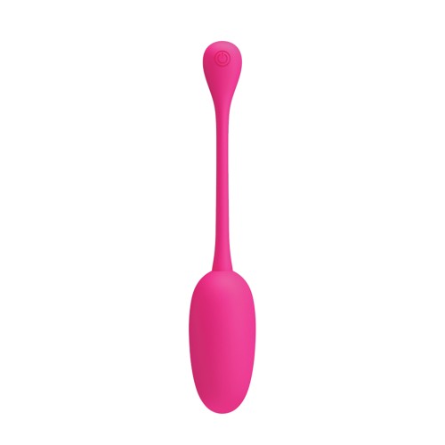 Pretty Love Knucker Remote Control Egg Vibe - Neon Pink