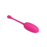 Pretty Love Knucker Remote Control Egg Vibe - Neon Pink