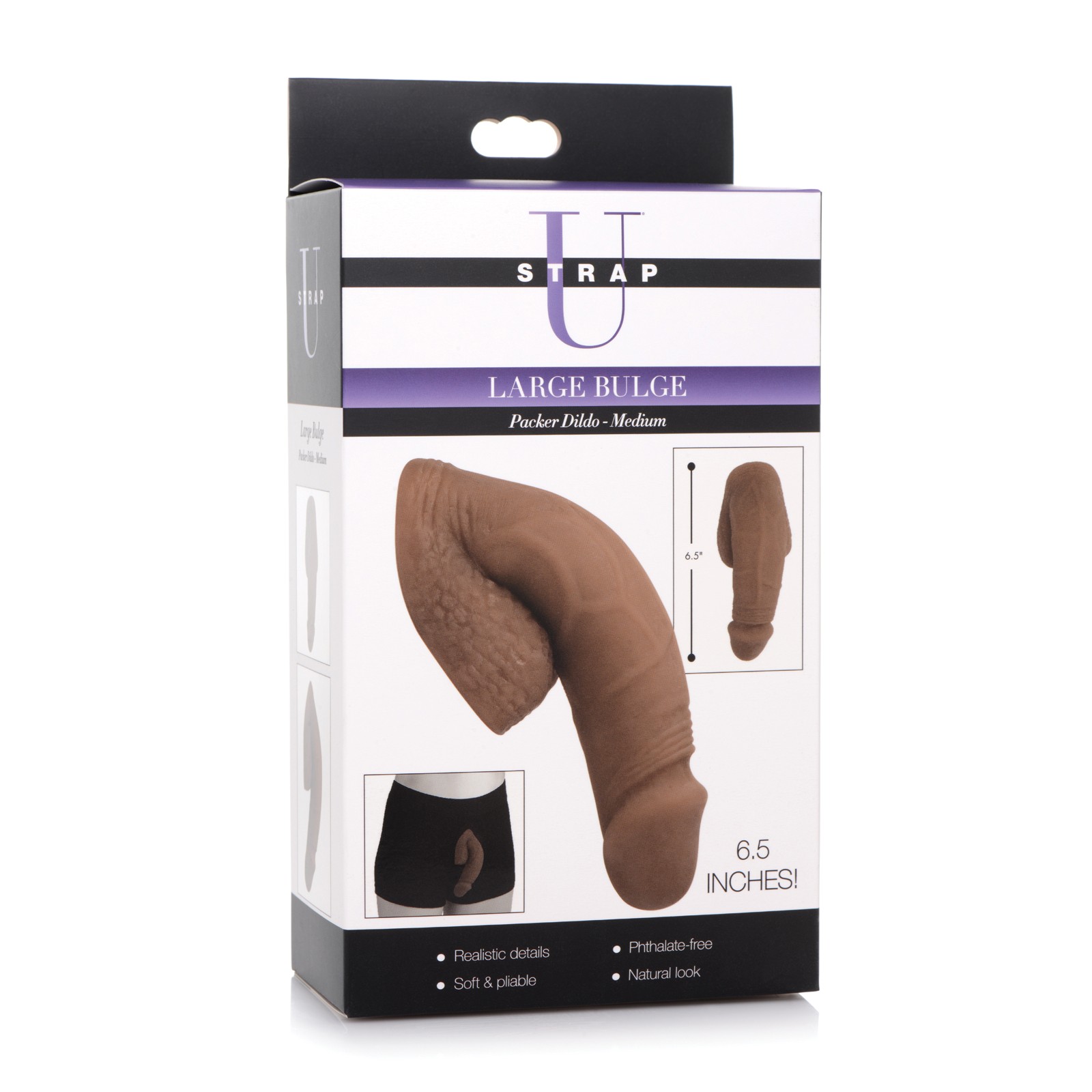 Dildo Packer Bulge Grande Strap U - Mediano