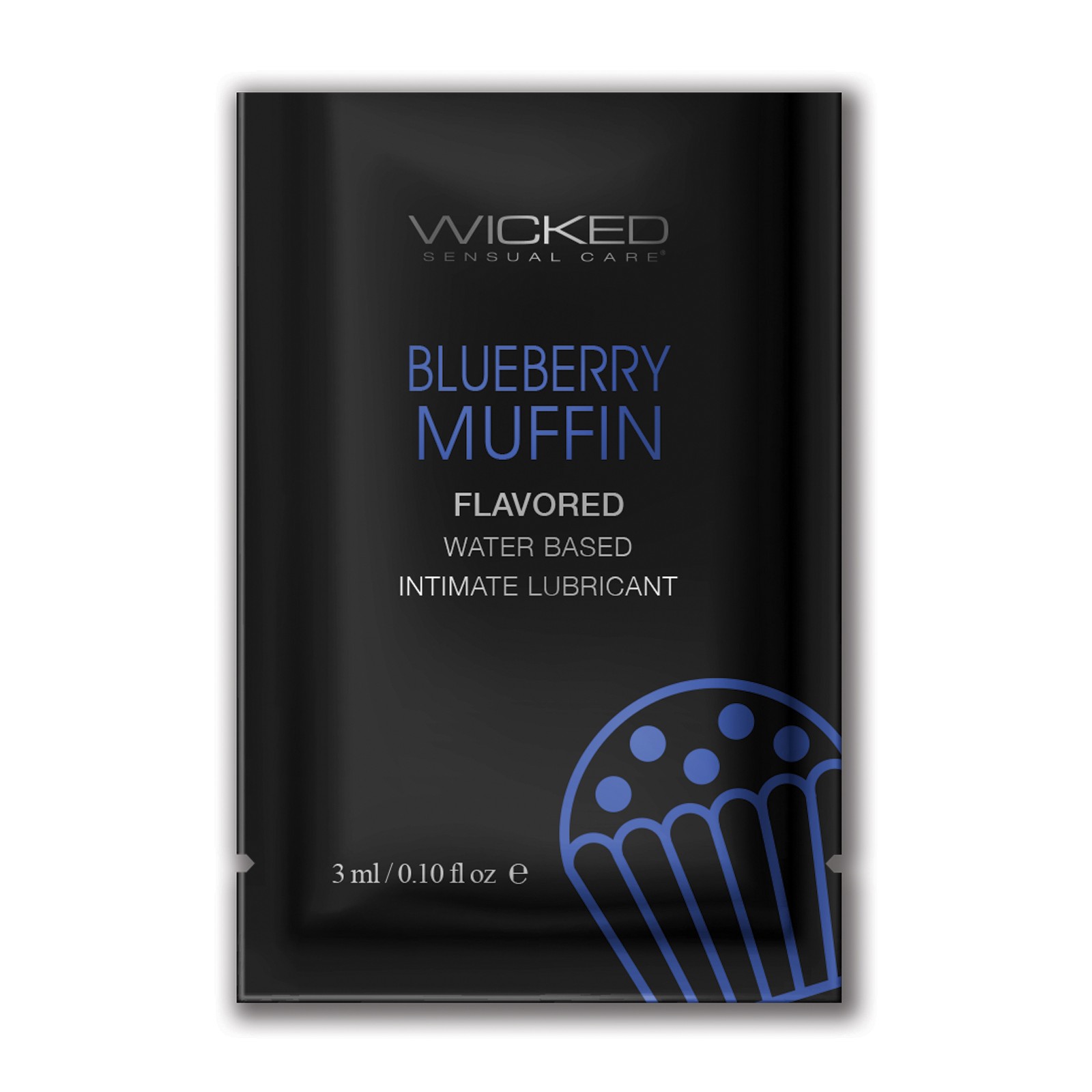 Wicked Sensual Care Water Based Lubricant Blueberry Muffin