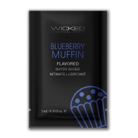 Wicked Sensual Care Water Based Lubricant Blueberry Muffin