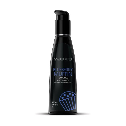 Wicked Sensual Care Water-Based Lubricant Blueberry Muffin