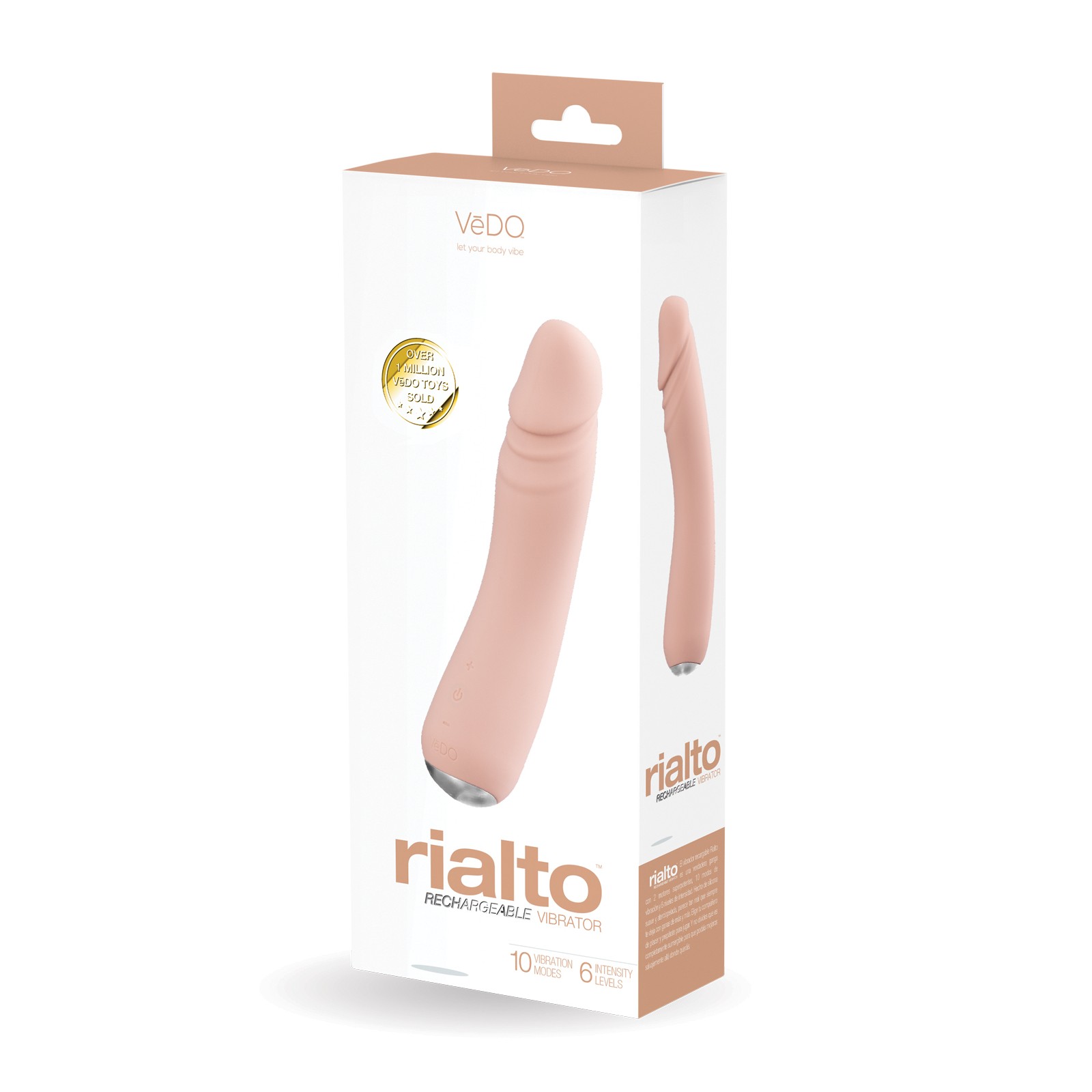 Vibrador Recargable VeDO Rialto