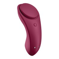 Vibrador Panty Satisfyer Sexy Secret Vino Tinto