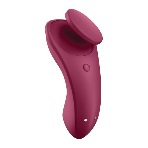 Vibrador Panty Satisfyer Sexy Secret Vino Tinto