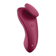 Satisfyer Sexy Secret Panty Vibrator Red Wine