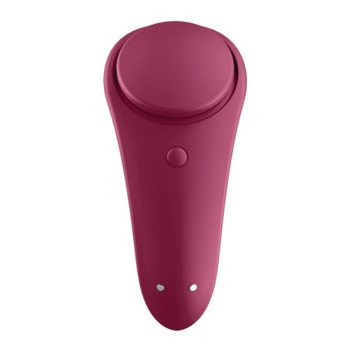 Vibrador Panty Satisfyer Sexy Secret Vino Tinto