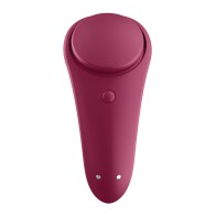 Vibrador Panty Satisfyer Sexy Secret Vino Tinto