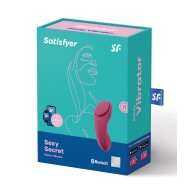 Satisfyer Sexy Secret Panty Vibrator Red Wine