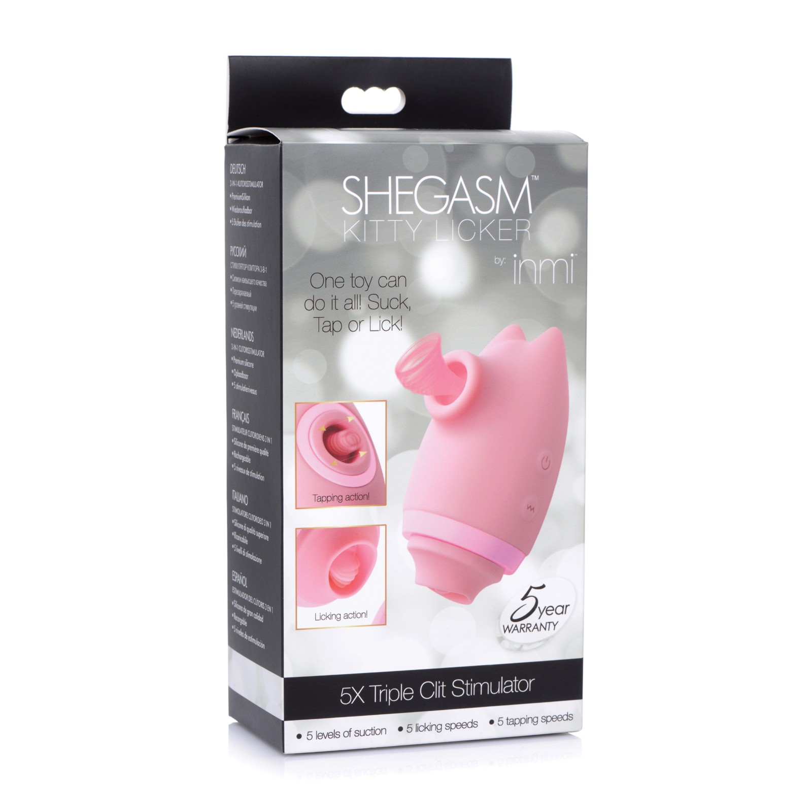 Inmi Shegasm Pink Clit Stimulator