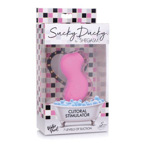 NO ETA Inmi Shegasm Sucky Ducky Clitoral Stimulator Pink