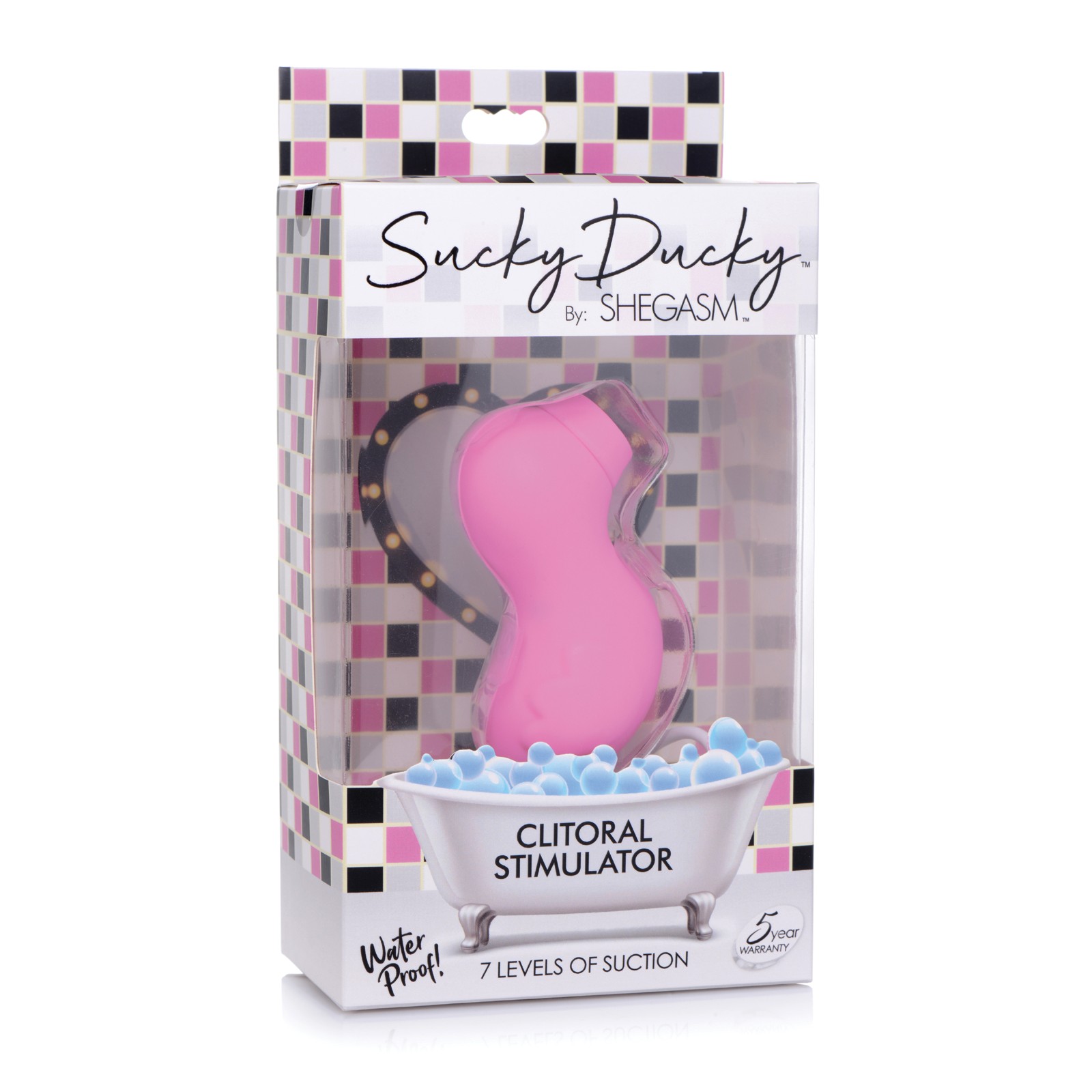 NO ETA Inmi Shegasm Sucky Ducky Clitoral Stimulator Pink