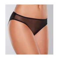 Tanga Abierto Adore Sheer Teaz Negro Talla Única