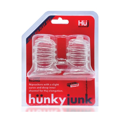 Hunky Junk Elong Nipsuckers - Powerful Suction Experience