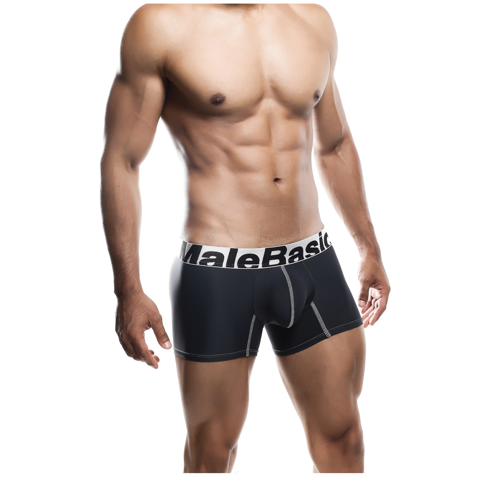 Male Basics Performance Boxer Black SM