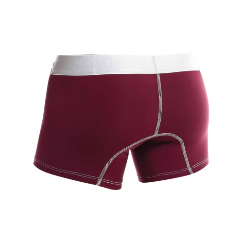 Burgundy Men's Performance Boxer Brief for Comfort