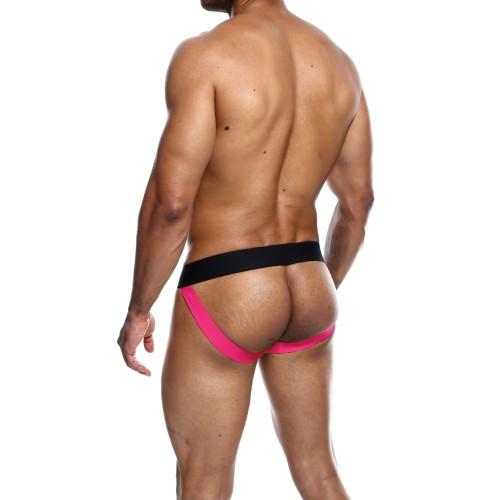 Male Basics Neon Jockstrap Coral XL