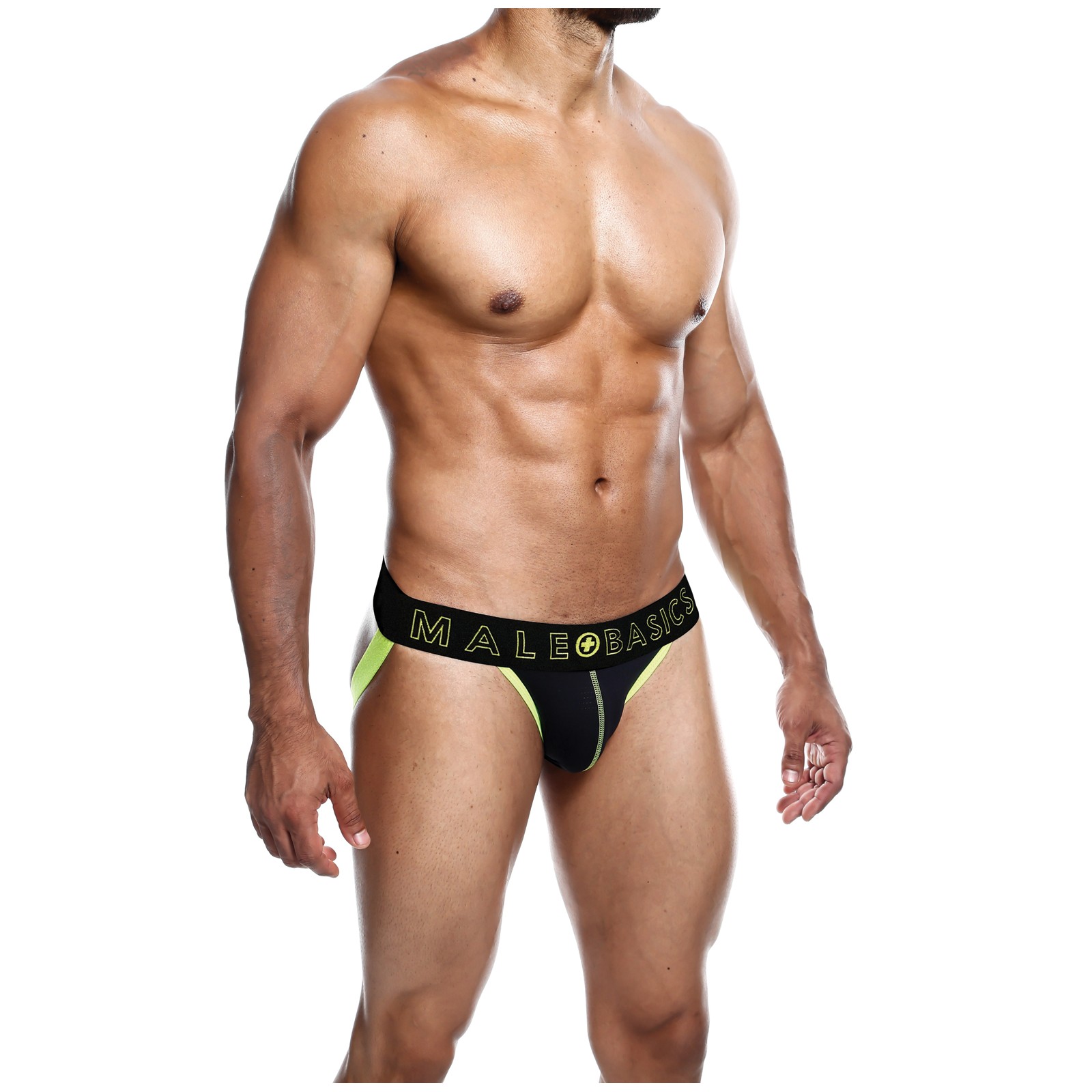 Male Basics Neon Jockstrap Neon Yellow SM