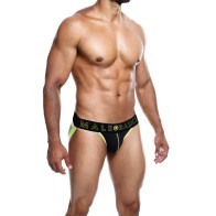 Jockstrap Neon Amarillo Male Basics SM