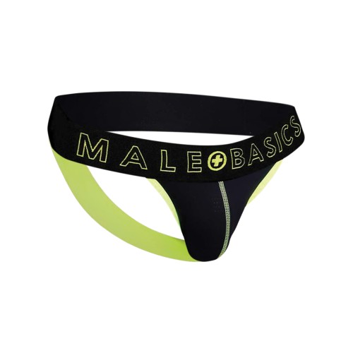 Male Basics Neon Jockstrap Neon Yellow SM