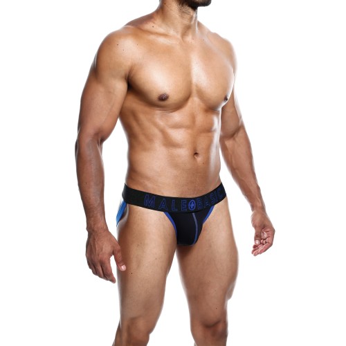 Male Basics Neon Jockstrap Royal