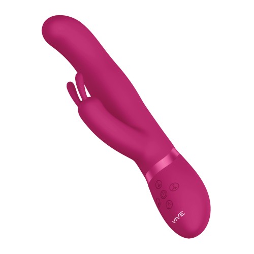 Vibrador Conejito con Cuentas Giratorias Shots Vive Izara