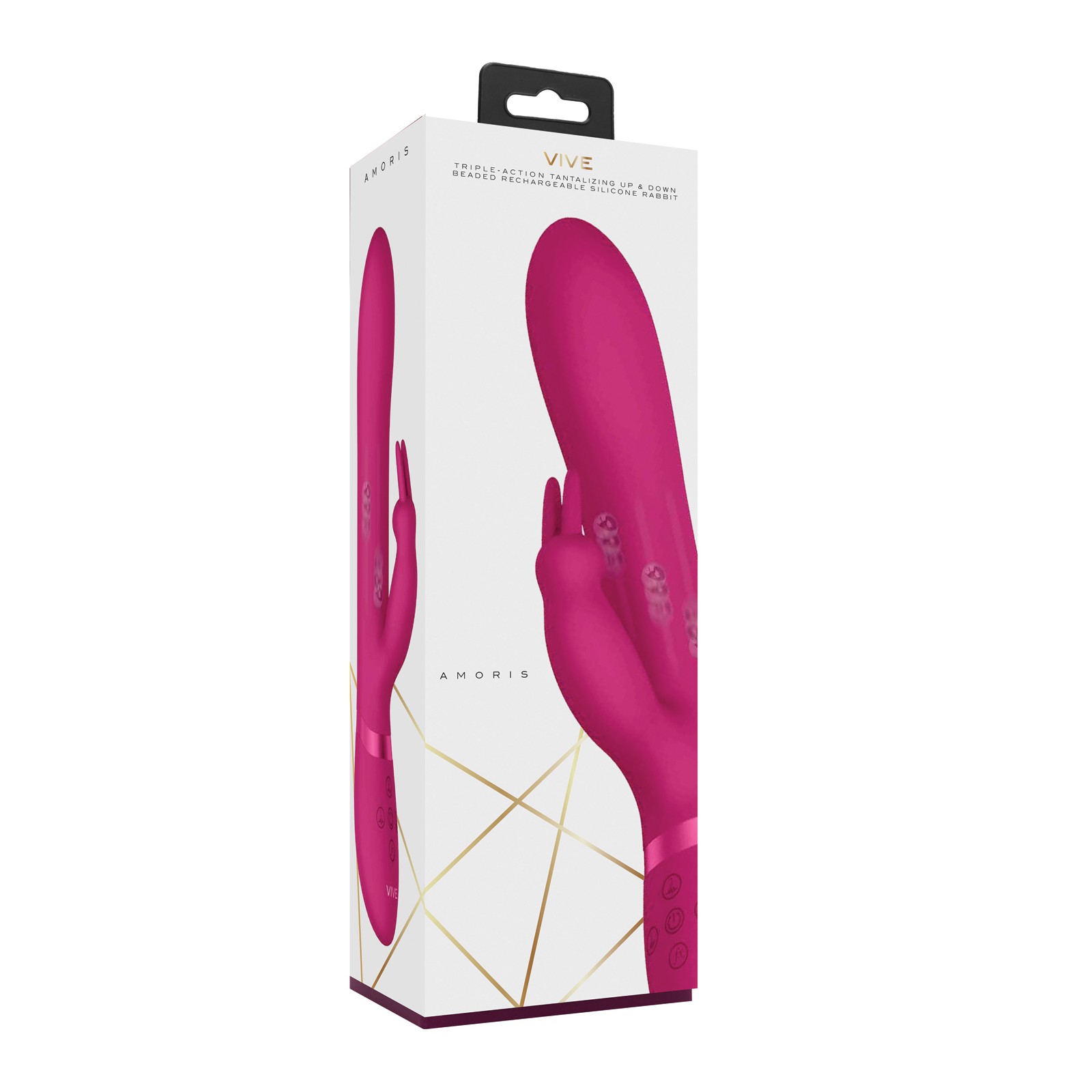 Shots Vive Amoris Stimulating Rabbit Vibrator Pink