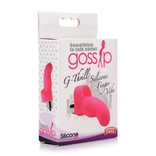 Curve Toys Gossip G-Thrill Vibrador de Dedo Punto G Magenta